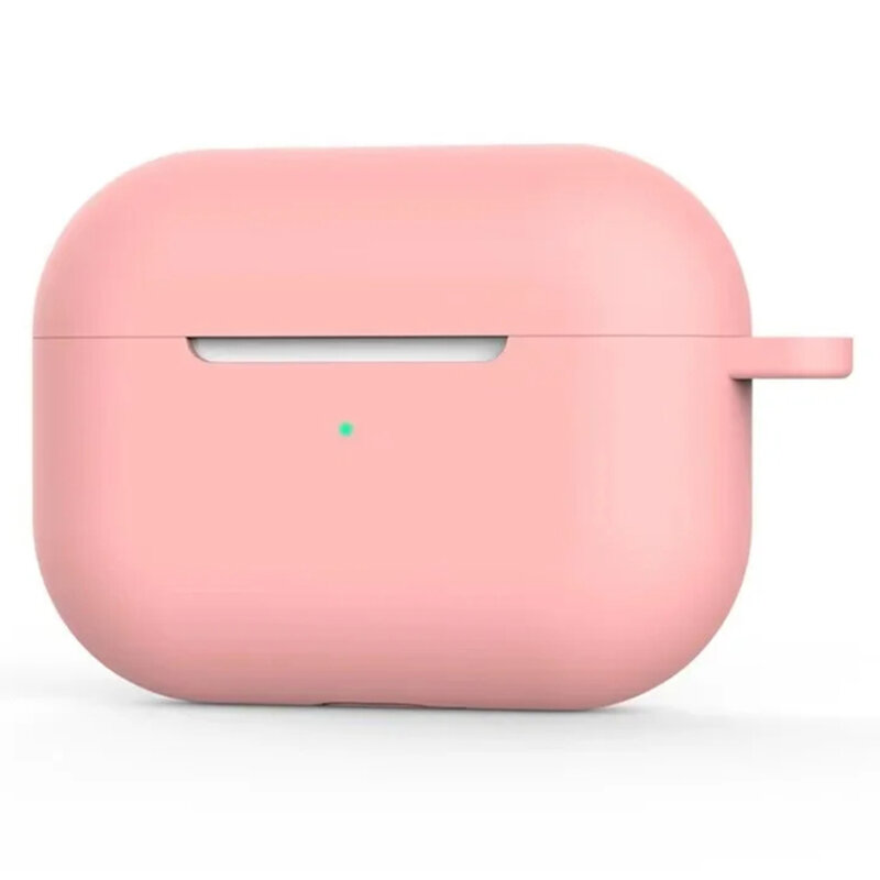 Husa AirPods 4 Techsuit Silicone Case, roz inchis