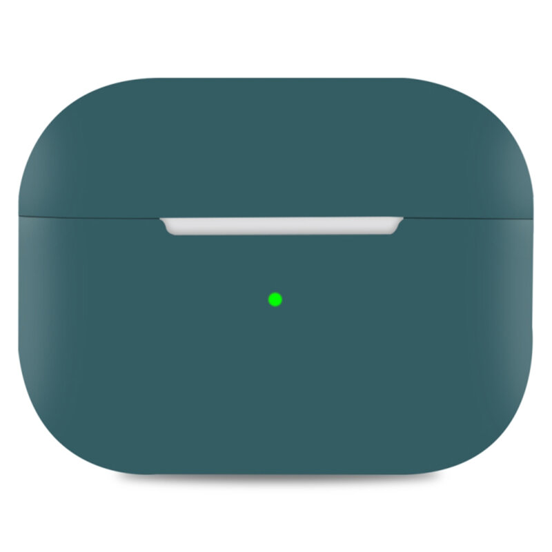 Husa AirPods 4 Techsuit Silicone Case, teal