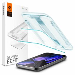 [Pachet 2x] Folie Google Pixel 9 Pro Spigen Glas.tR EZ Fit, transparenta