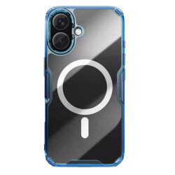 Husa iPhone 16 Plus Nillkin Nature Pro MagSafe, albastru