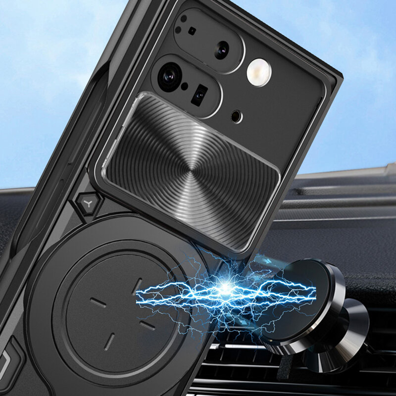 Husa Google Pixel 9 Pro Fold Techsuit CamGuard Pro, albastru