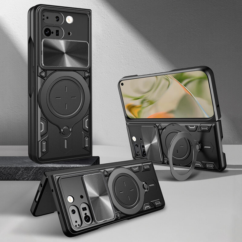 Husa Google Pixel 9 Pro Fold Techsuit CamGuard Pro, albastru