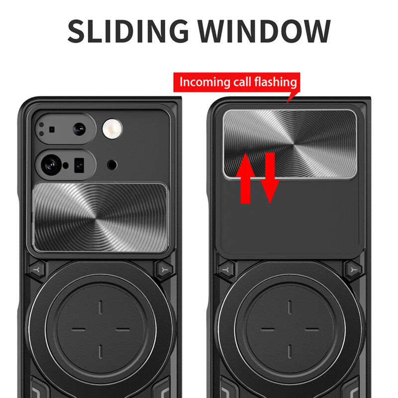 Husa Google Pixel 9 Pro Fold Techsuit CamGuard Pro, negru
