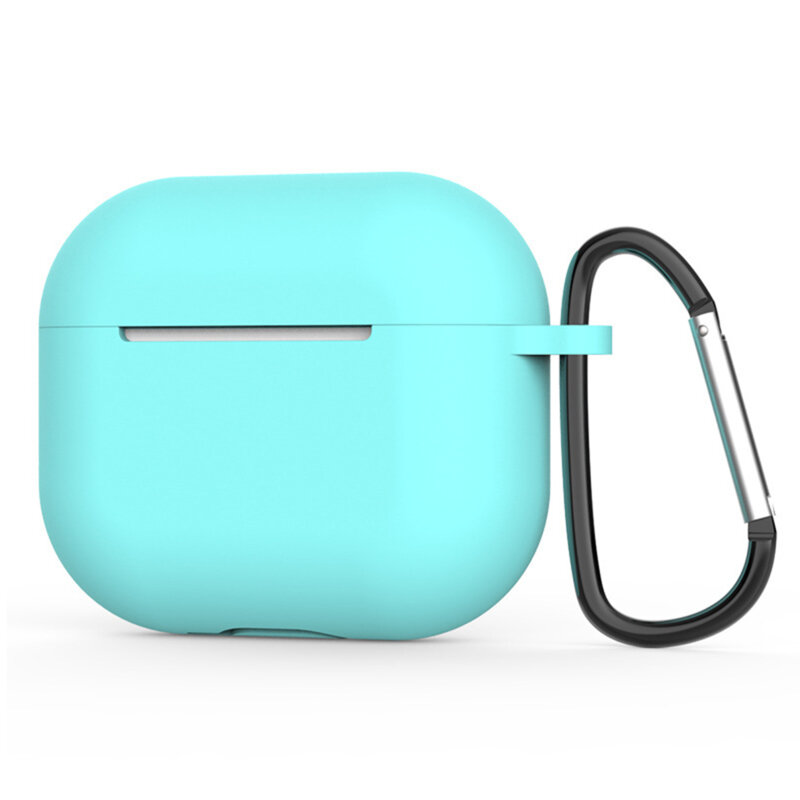 Husa AirPods 4 Techsuit Silicone Case, turcoaz