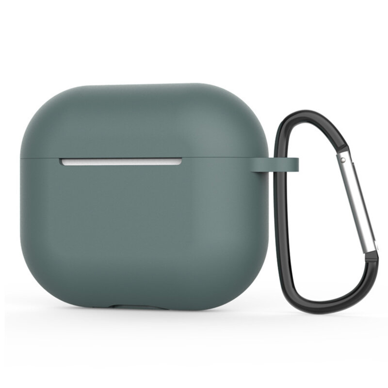 Husa AirPods 4 Techsuit Silicone Case, teal