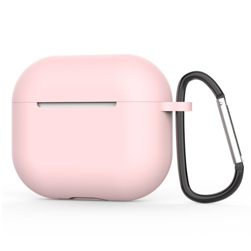 Husa AirPods 4 Techsuit Silicone Case, roz