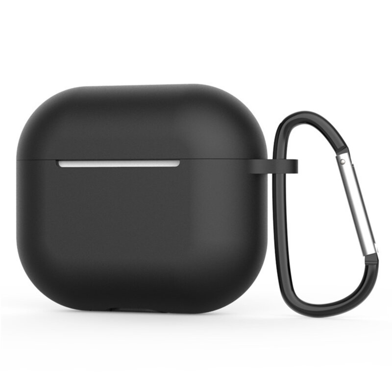 Husa AirPods 4 Techsuit Silicone Case, negru