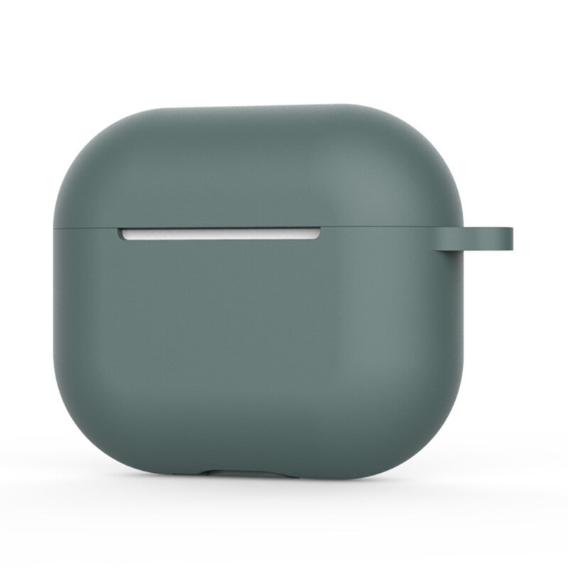 Husa AirPods 4 Techsuit Silicone Case, teal