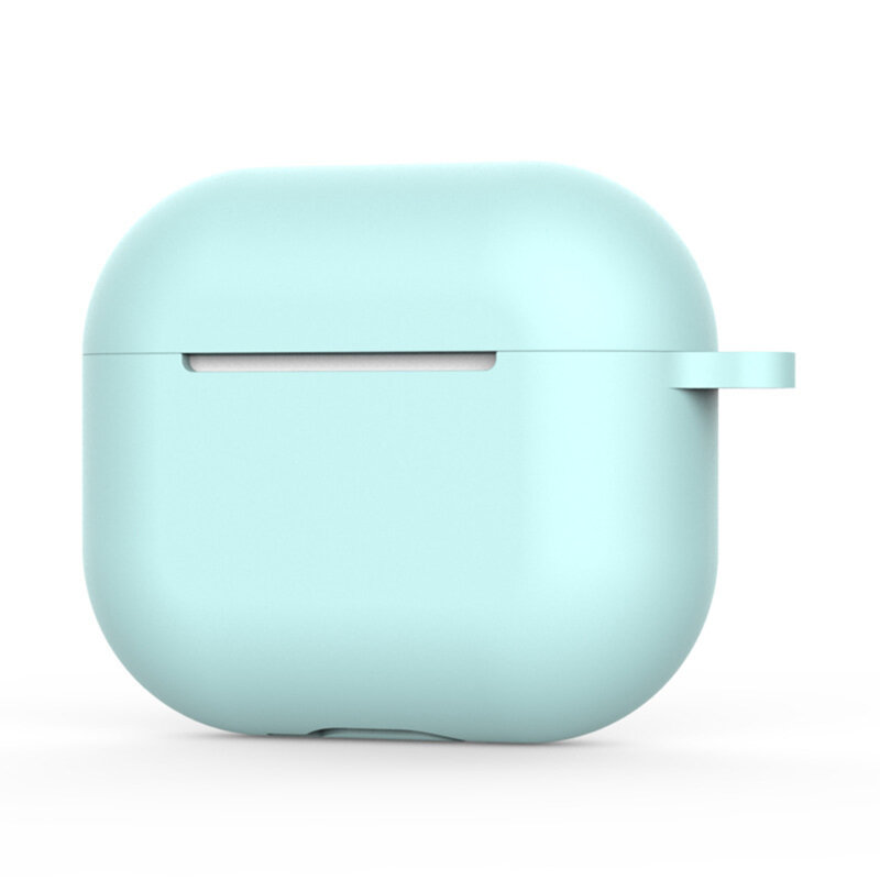 Husa AirPods 4 Techsuit Silicone Case, cyan