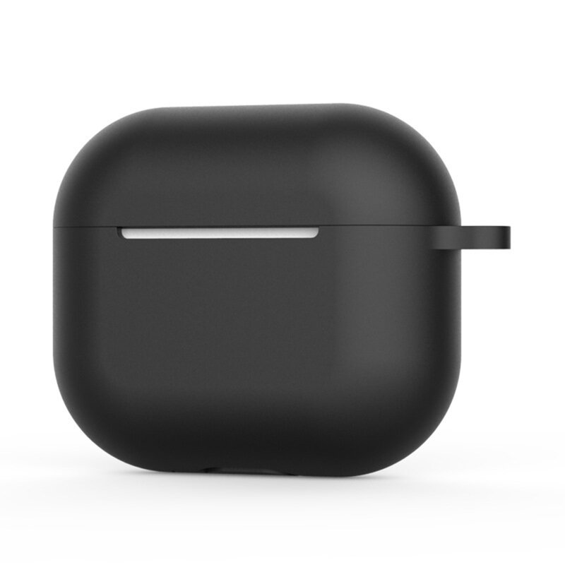 Husa AirPods 4 Techsuit Silicone Case, negru