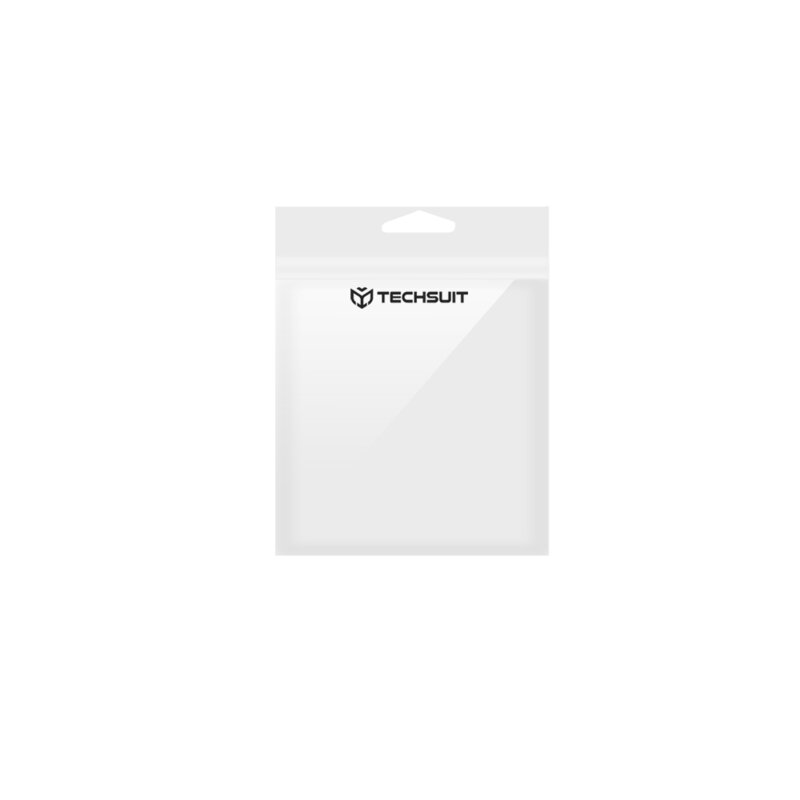 Husa AirPods 4 Techsuit Silicone Case, roz inchis