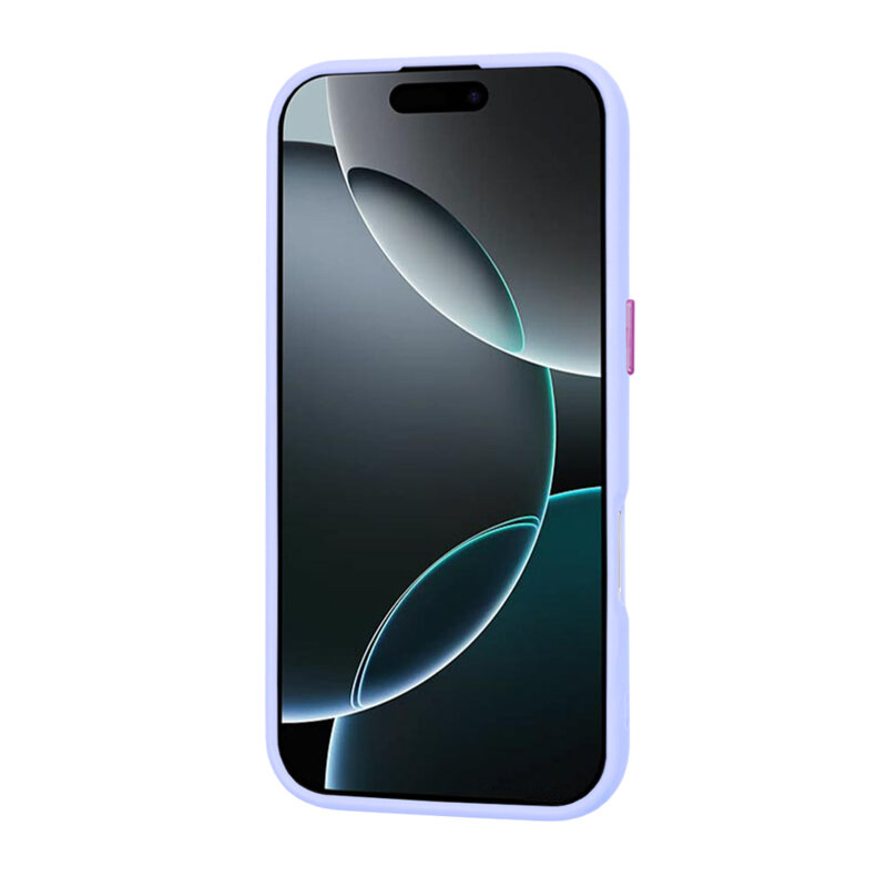 Husa iPhone 16 Pro Techsuit HaloFrost MagSafe Series, mov deschis