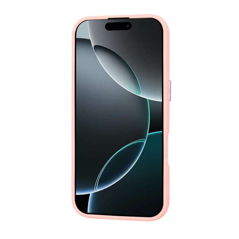 Husa iPhone 16 Pro Techsuit HaloFrost MagSafe Series, roz