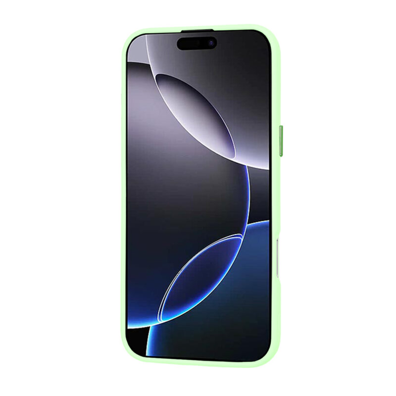 Husa iPhone 16 Pro Max Techsuit HaloFrost MagSafe Series, verde deschis