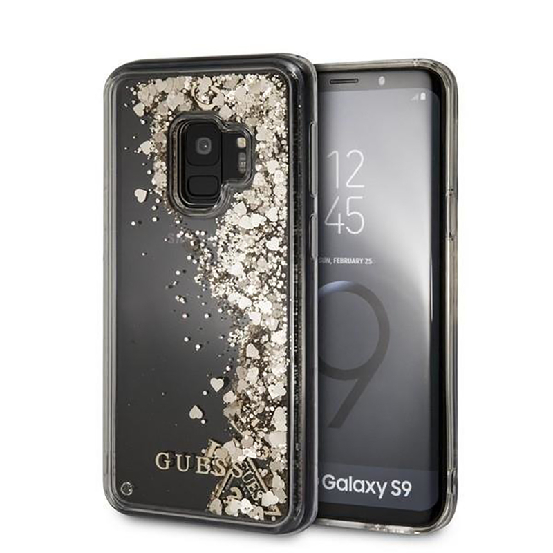 Bumper Samsung Galaxy S9 Guess Liquid Glitter- Gold GUHCS9GLUFLGO