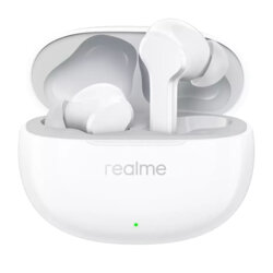 Casti Bluetooth wireless Noise Cancelling Realme Buds T110, alb